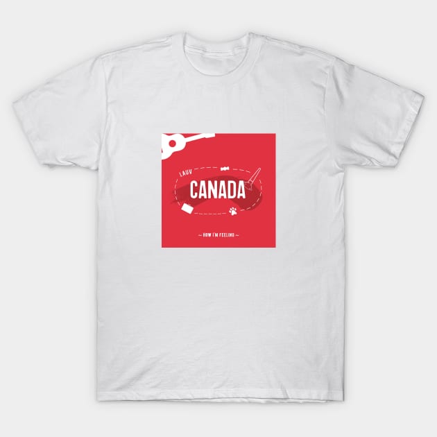 Lauv Canada T-Shirt by usernate